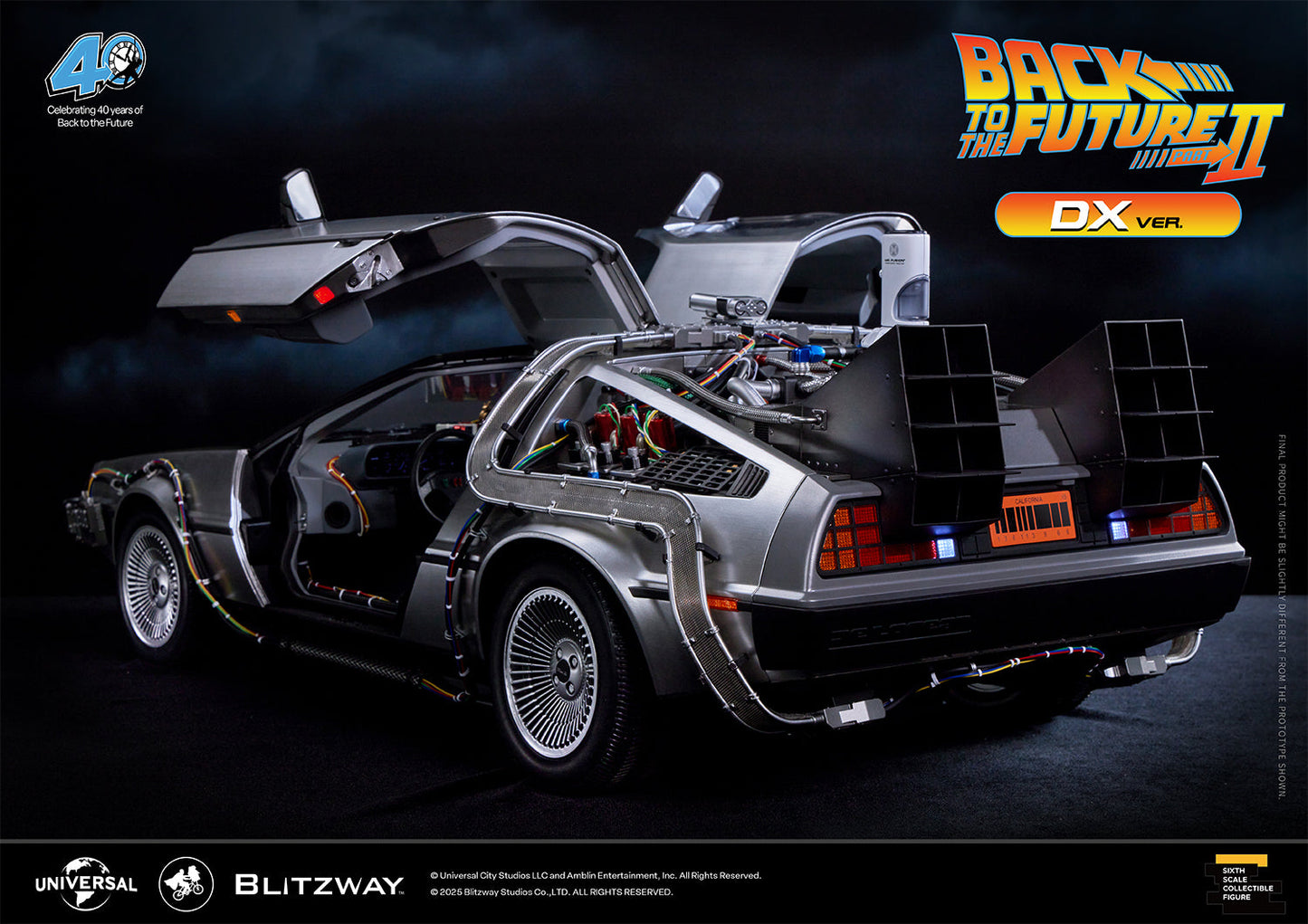 Back to the Future 2 'Time Machine' DX Ver. Pre-order Deposit