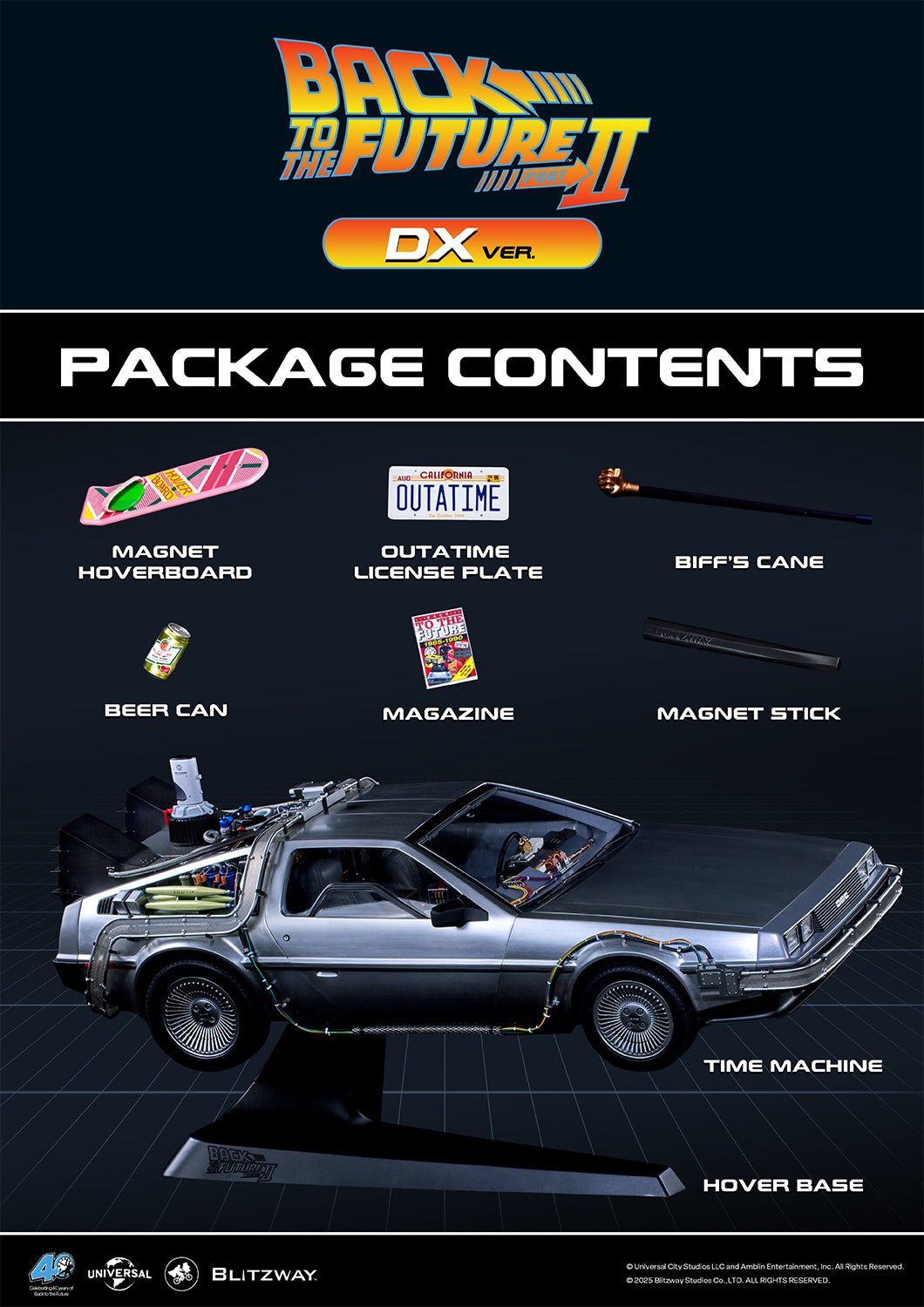 Back to the Future 2 'Time Machine' DX Ver.