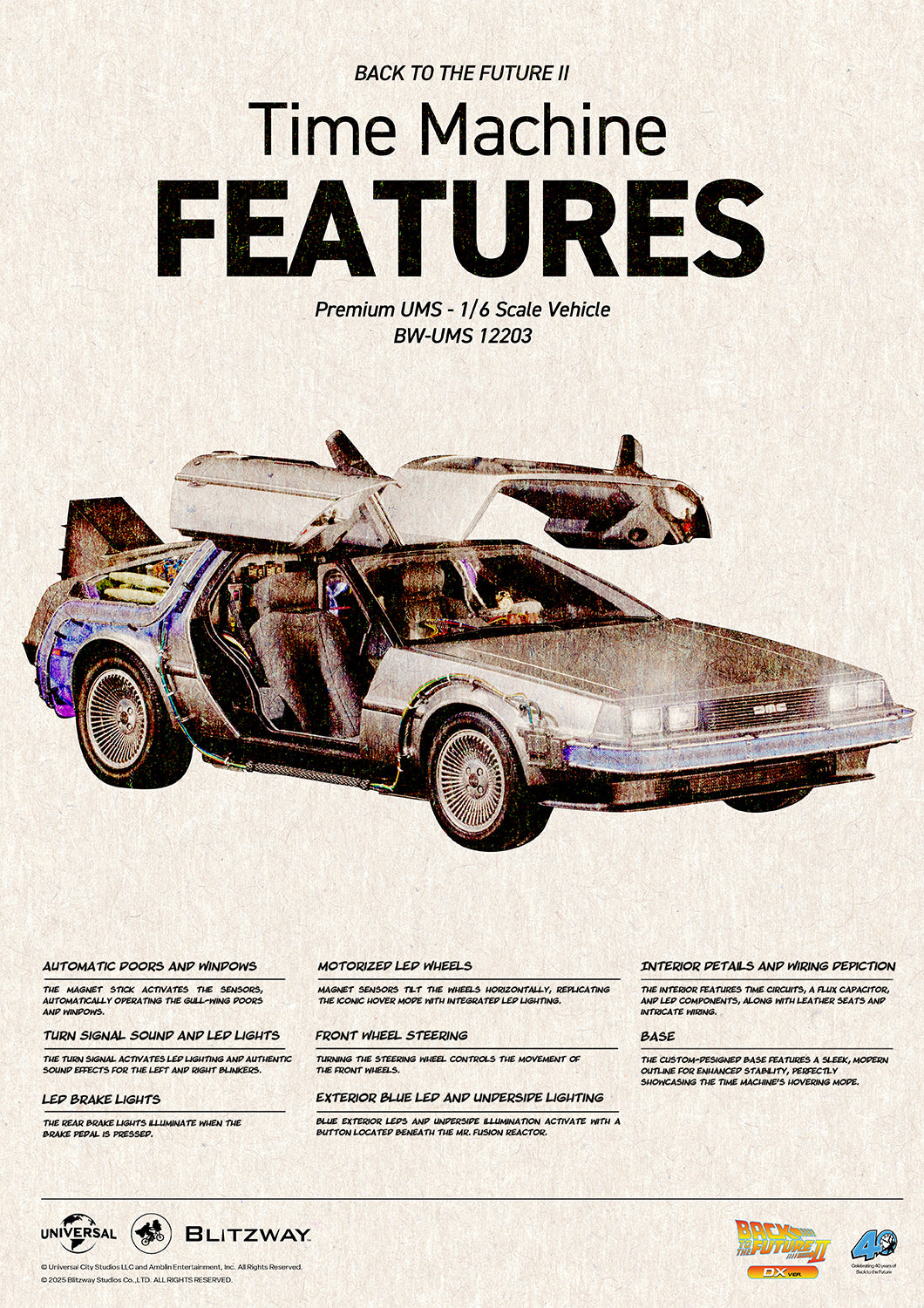 Back to the Future 2 'Time Machine' DX Ver.