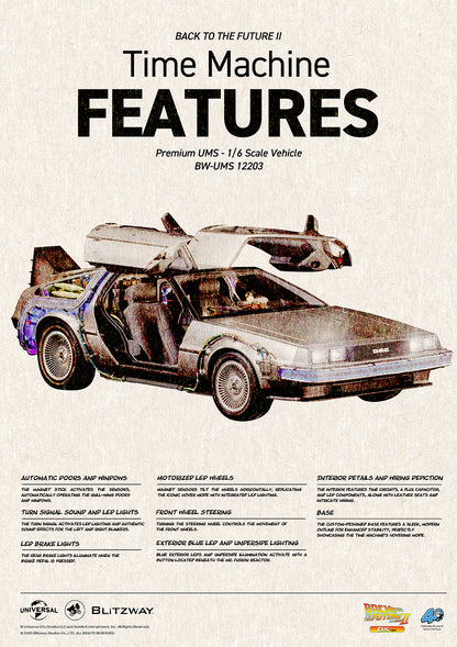 Back to the Future 2 'Time Machine' DX Ver. Pre-order Deposit