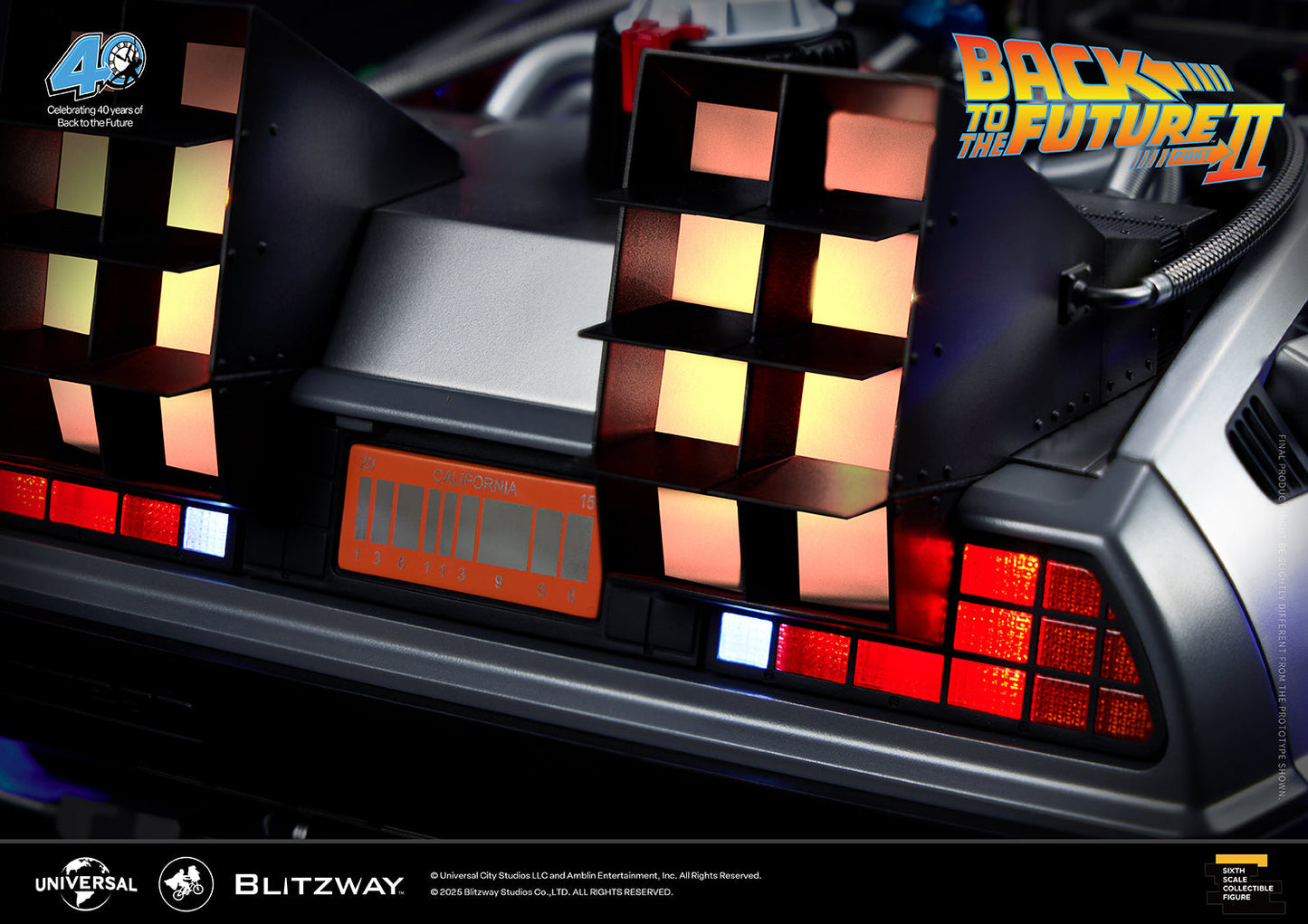 Back to the Future 2 'Time Machine' (1/6 Scale)